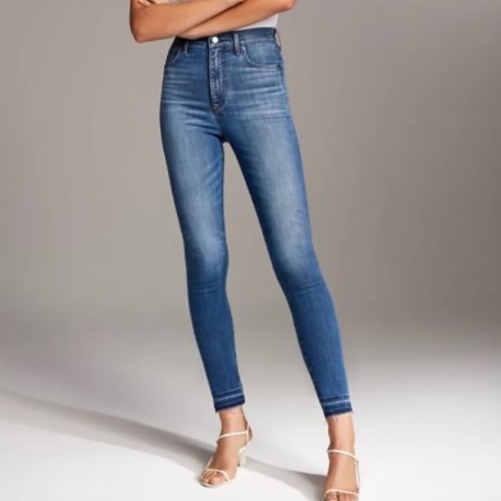 Denim Forum The Lola High Rise Skinny